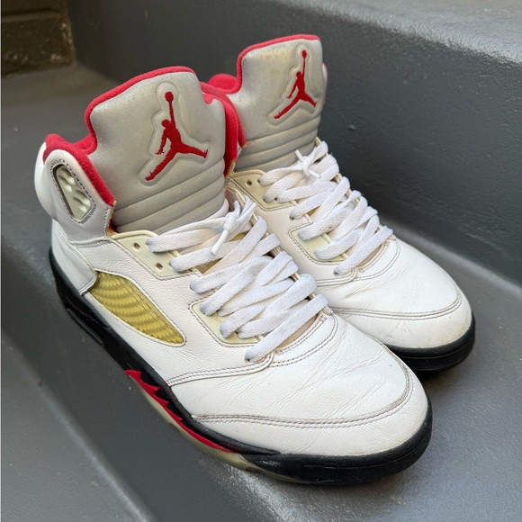 Mens nike jordan 5 size 10 mens jordan 5 mens nike shoes mens jordan shoes NBA - Picture 6 of 14